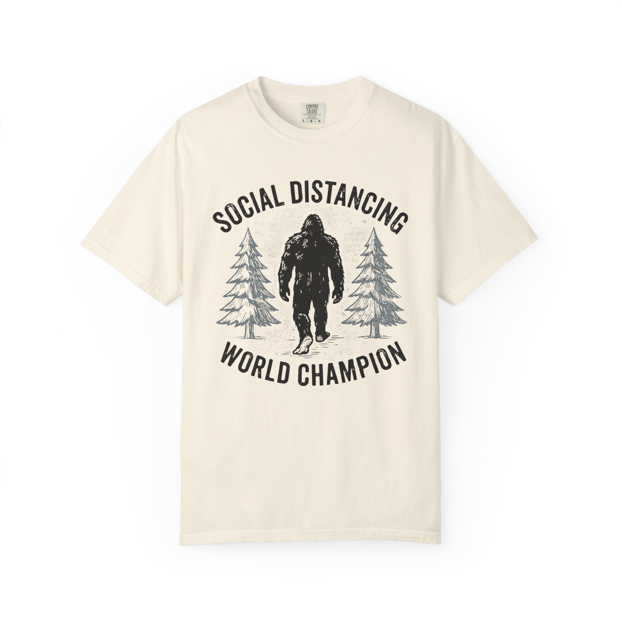 Bigfoot Social Distancing Champion T-Shirt