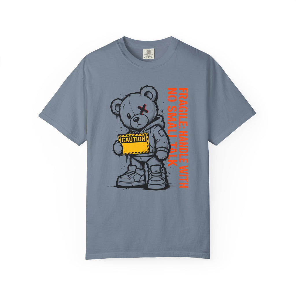 No Small Talk Bear T-Shirt
