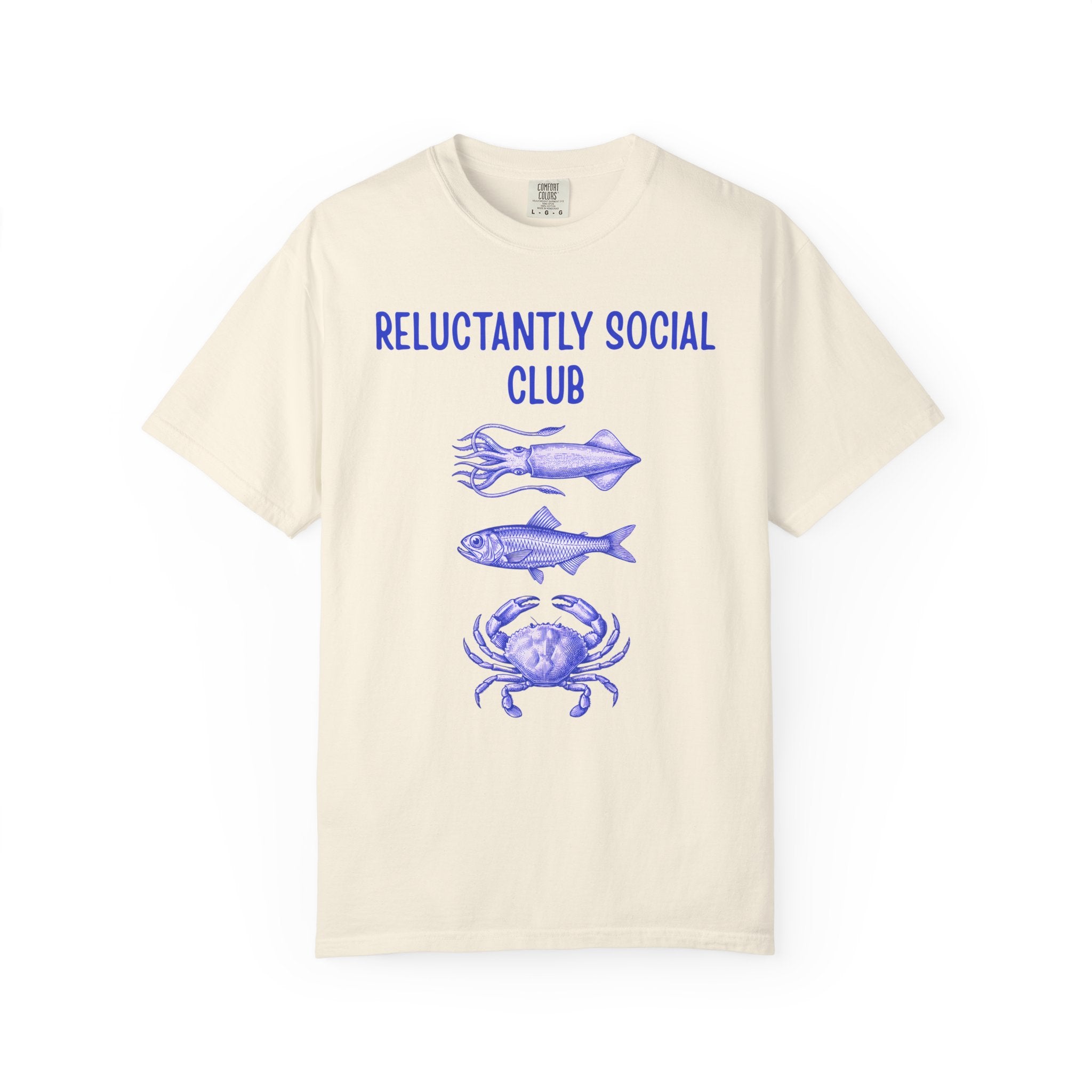 Reluctantly Social Club Fish T-Shirt