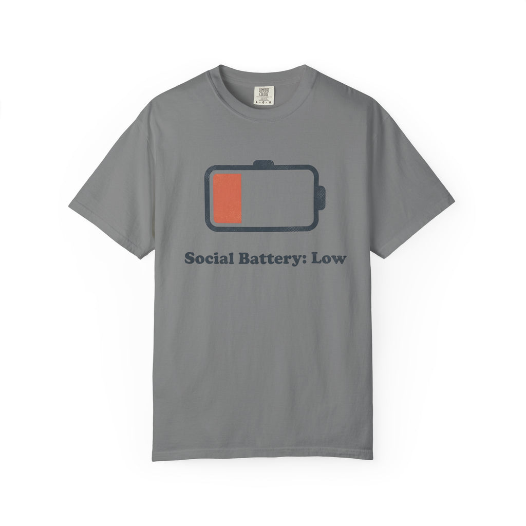 Social Battery Low T-Shirt