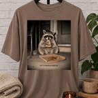 Not a People Person Raccoon Pizza Tee T-Shirt