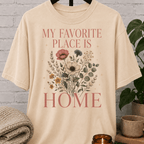 My Favorite Place Is Home Wildflower T-Shirt