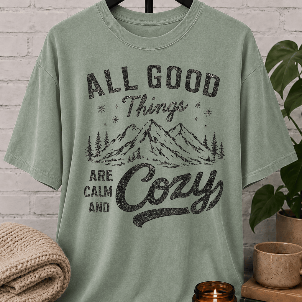 All Good Things Are Calm and Cozy T-Shirt