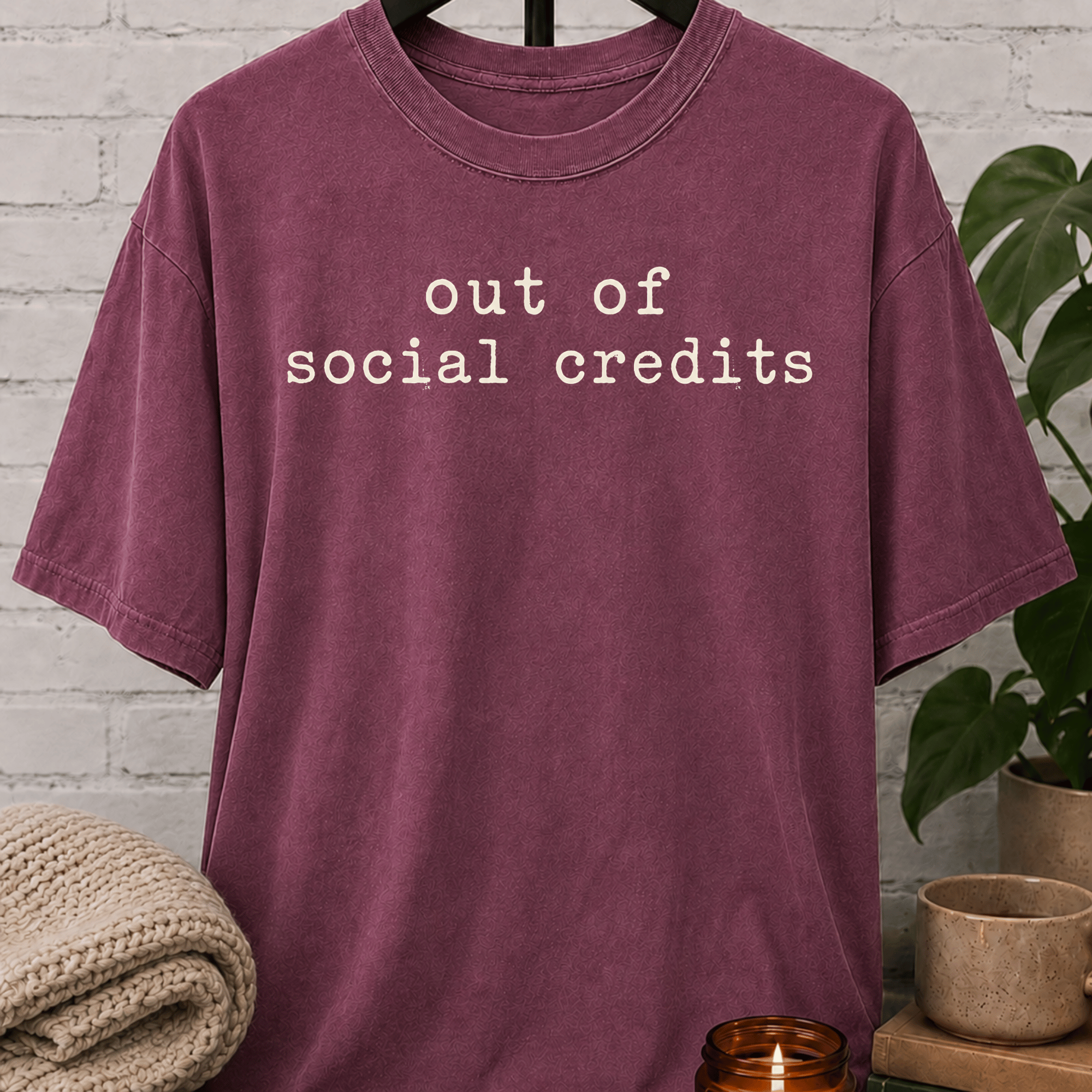 Out of Social Credits T-Shirt