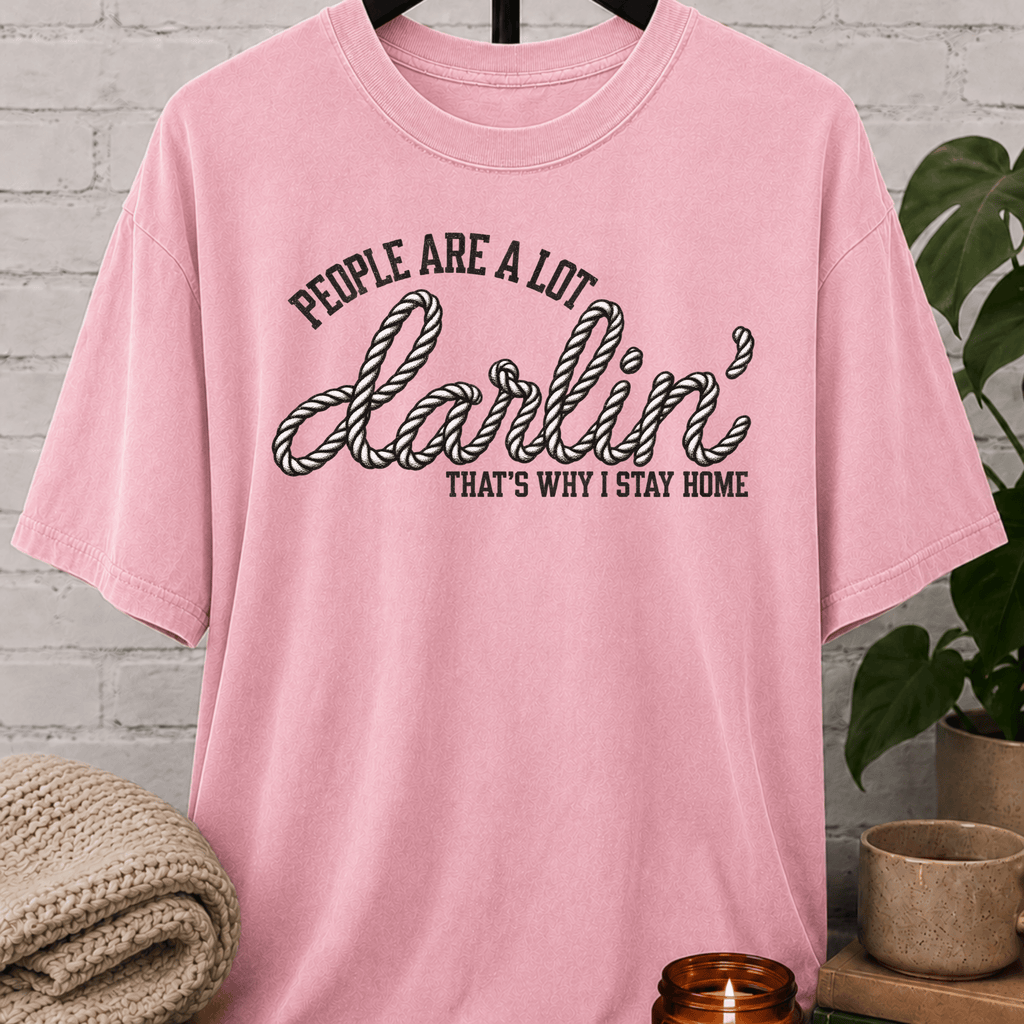 People Are a Lot Western Homebody T-Shirt