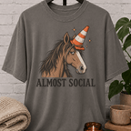 Almost Social Horse T-Shirt