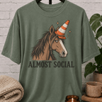 Almost Social Horse T-Shirt