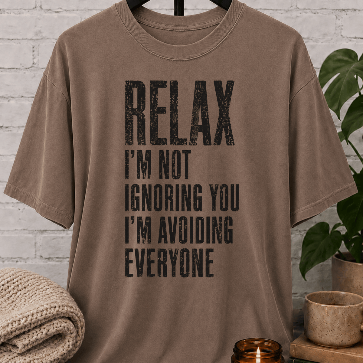 Avoiding Everyone Antisocial T-Shirt
