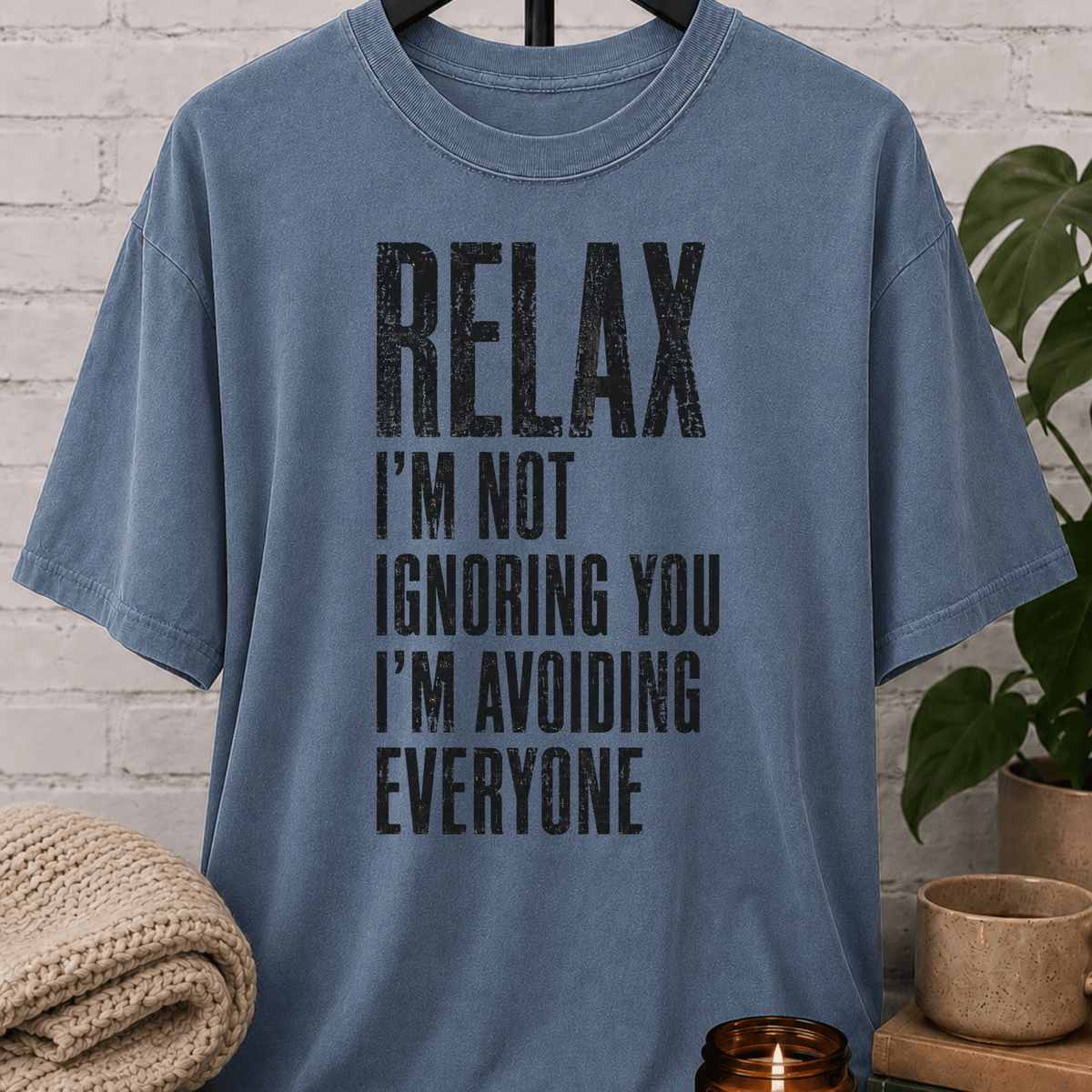 Avoiding Everyone Antisocial T-Shirt