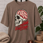 Overthink Everything Skull T-Shirt