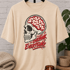 Overthink Everything Skull T-Shirt