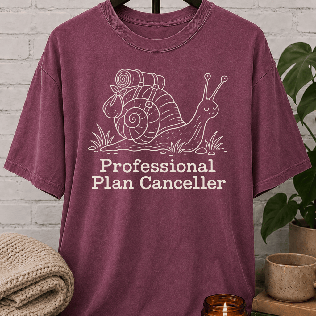 Professional Plan Canceller Snail T-Shirt