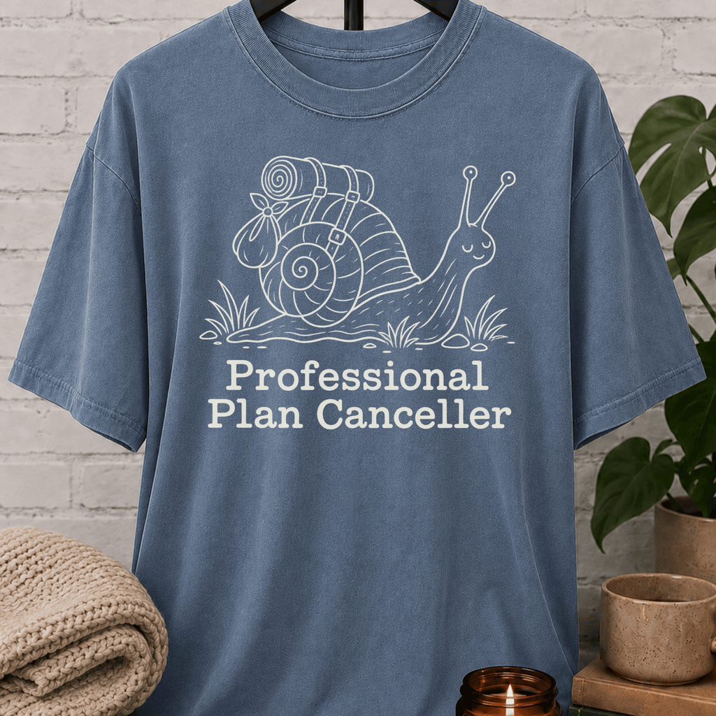 Professional Plan Canceller Snail T-Shirt
