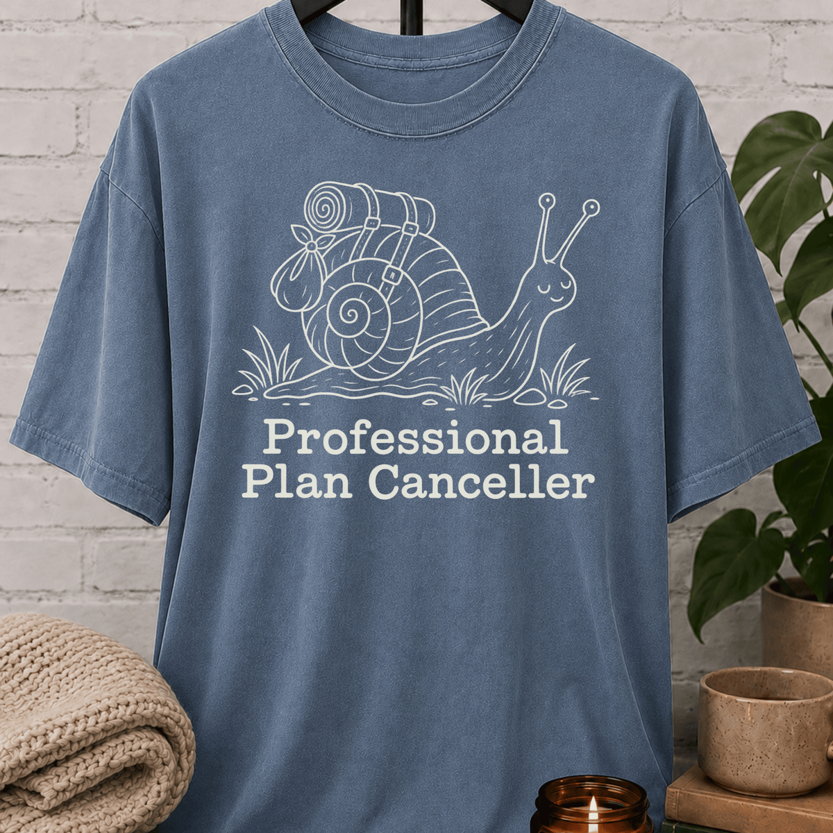 Professional Plan Canceller Snail T-Shirt