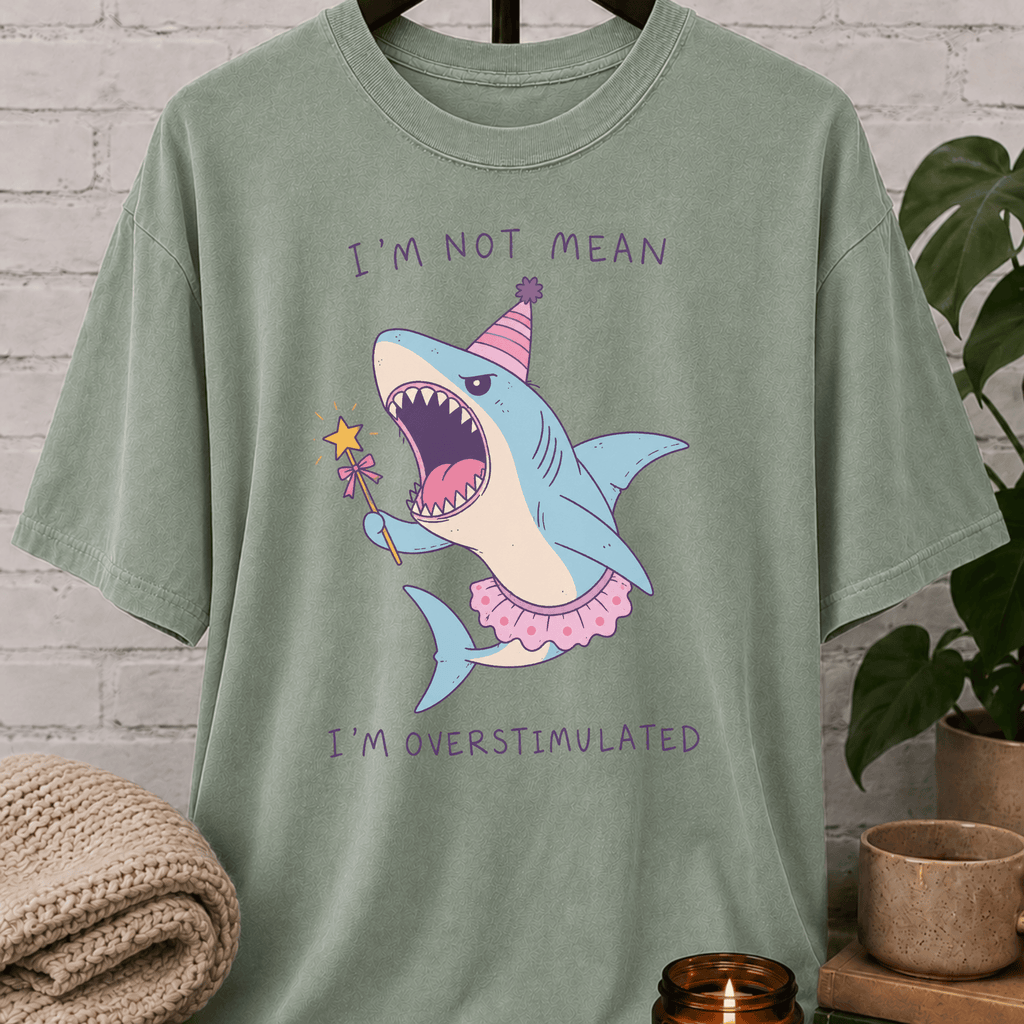 I’m Not Mean I’m Overstimulated T-Shirt