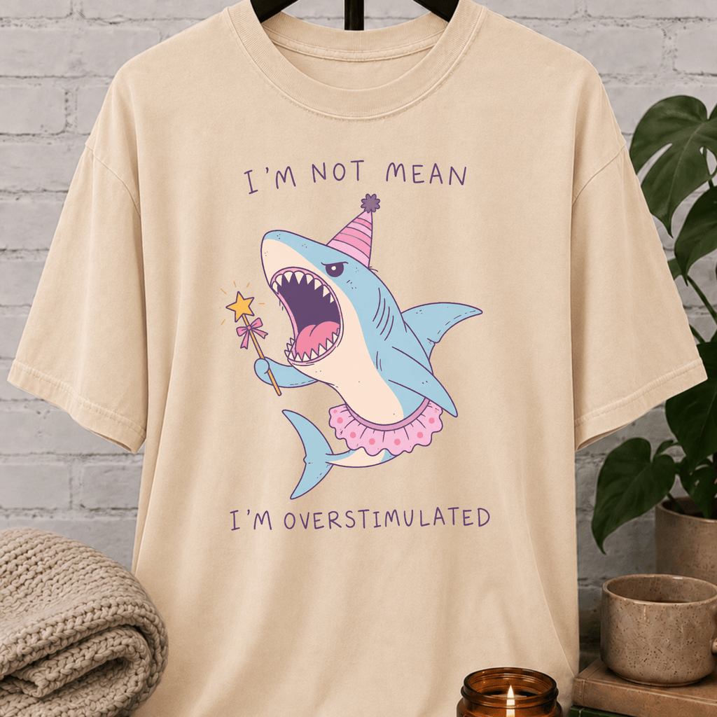 I’m Not Mean I’m Overstimulated T-Shirt