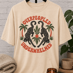 Overpeopled Underwhelmed Leopard T-Shirt