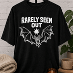 Barely Seen Out Bat T-Shirt