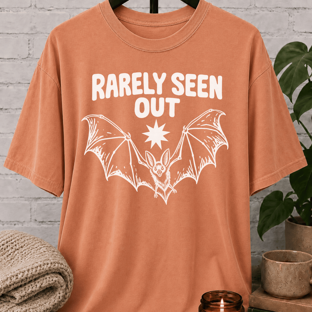 Barely Seen Out Bat T-Shirt