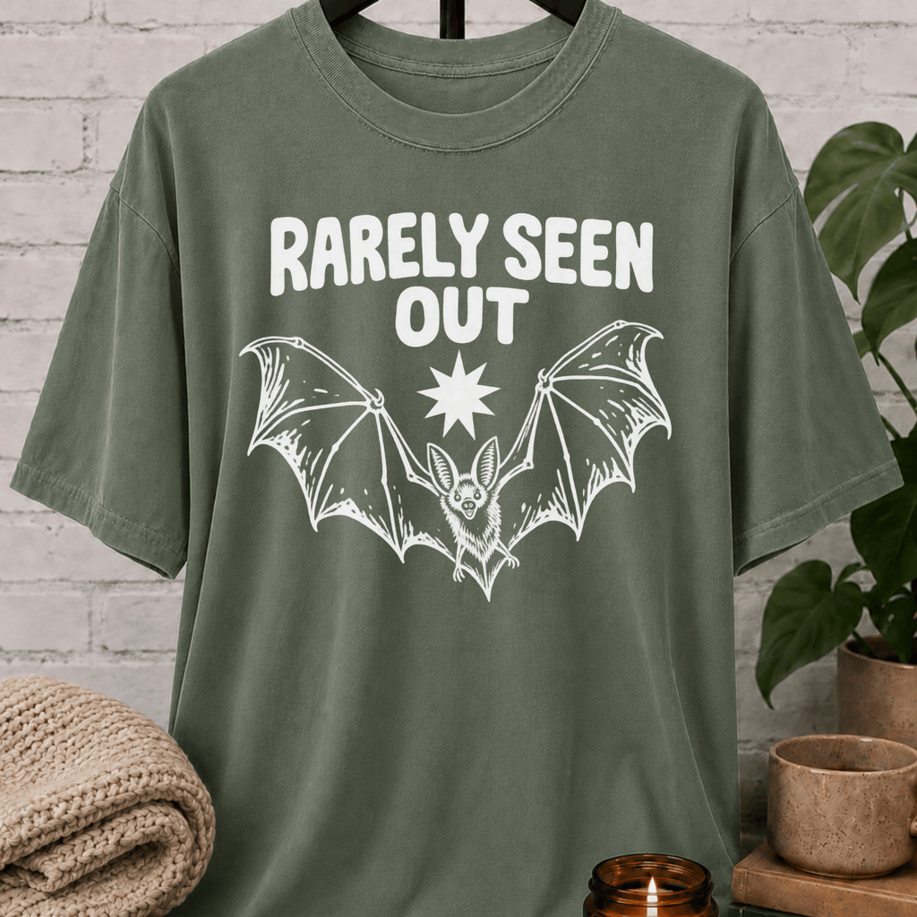 Barely Seen Out Bat T-Shirt