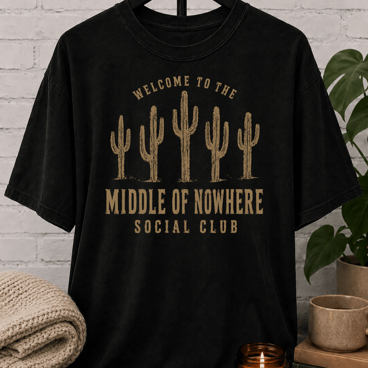 Middle of Nowhere Social Club Cactus T-Shirt