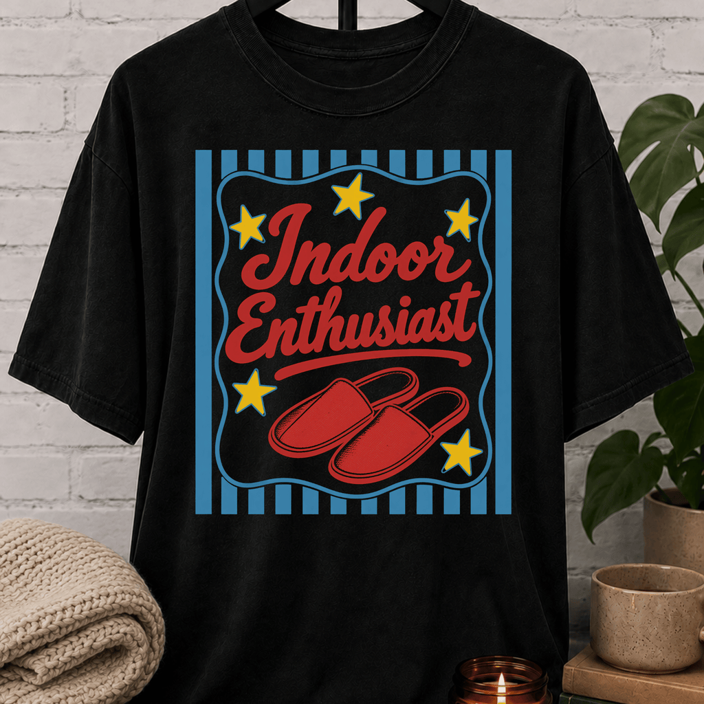 Indoor Enthusiast Stay Home T-Shirt