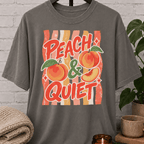 Peach and Quiet Retro Peach T-Shirt