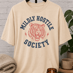 Mildly Hostile Society Tiger T-Shirt