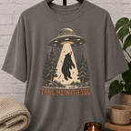 Take Me With You UFO Bear T-Shirt