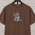 Quietly Over It Raccoon T-Shirt