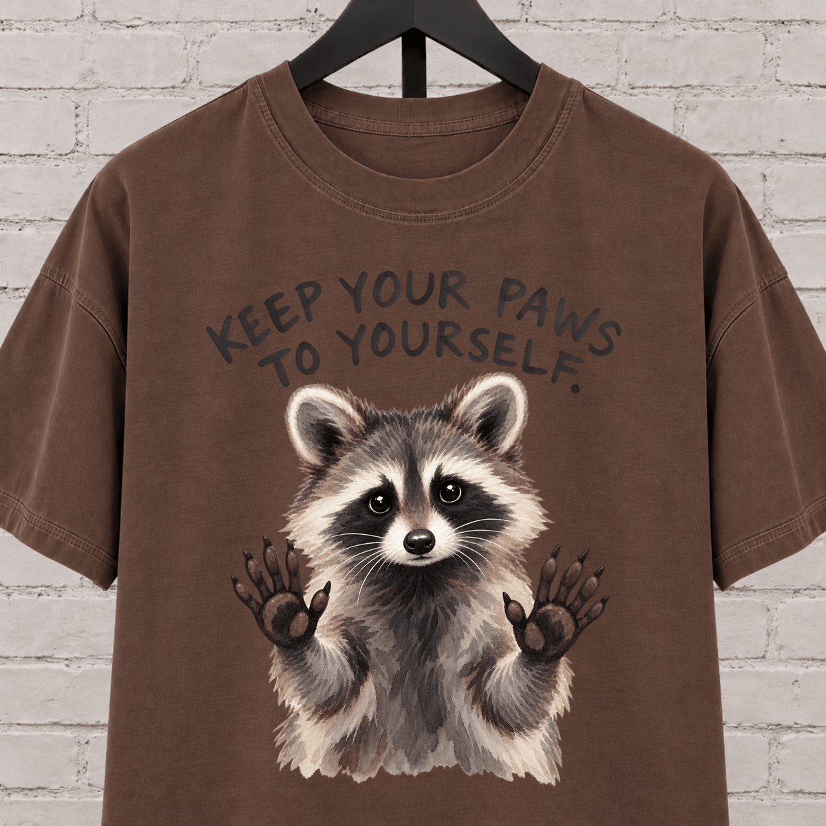 Keep Your Paws Raccoon T-Shirt