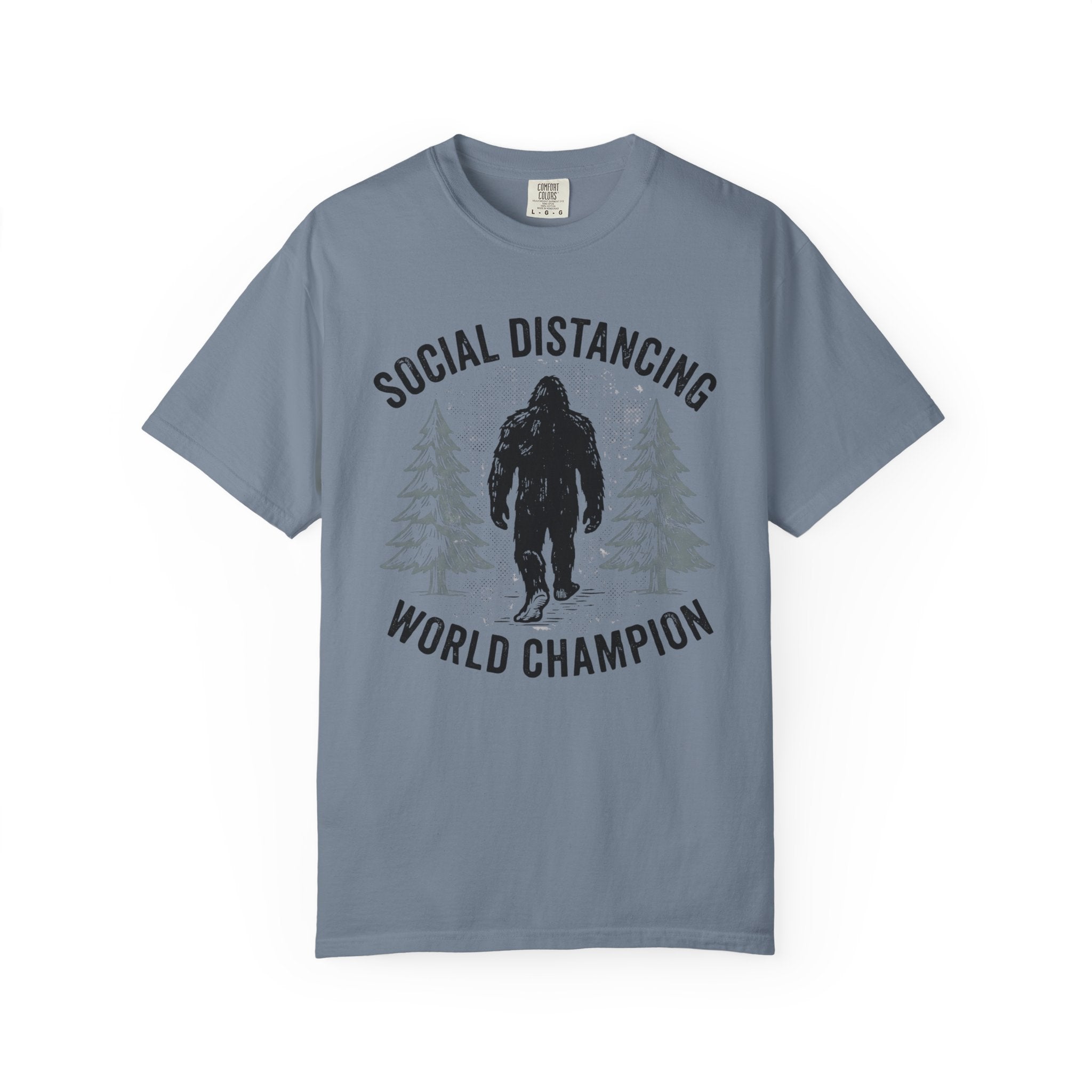 Bigfoot Social Distancing Champion T-Shirt