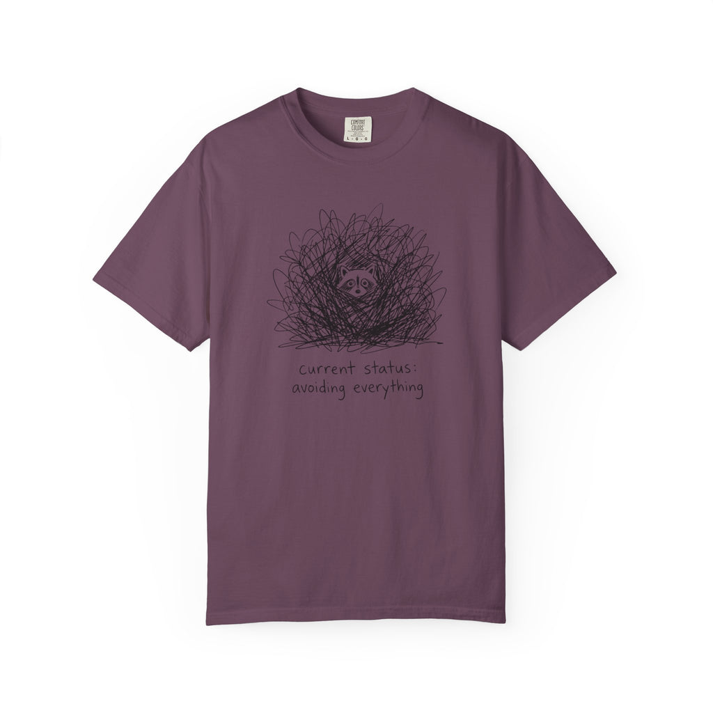 Avoiding Everything Raccoon T-Shirt