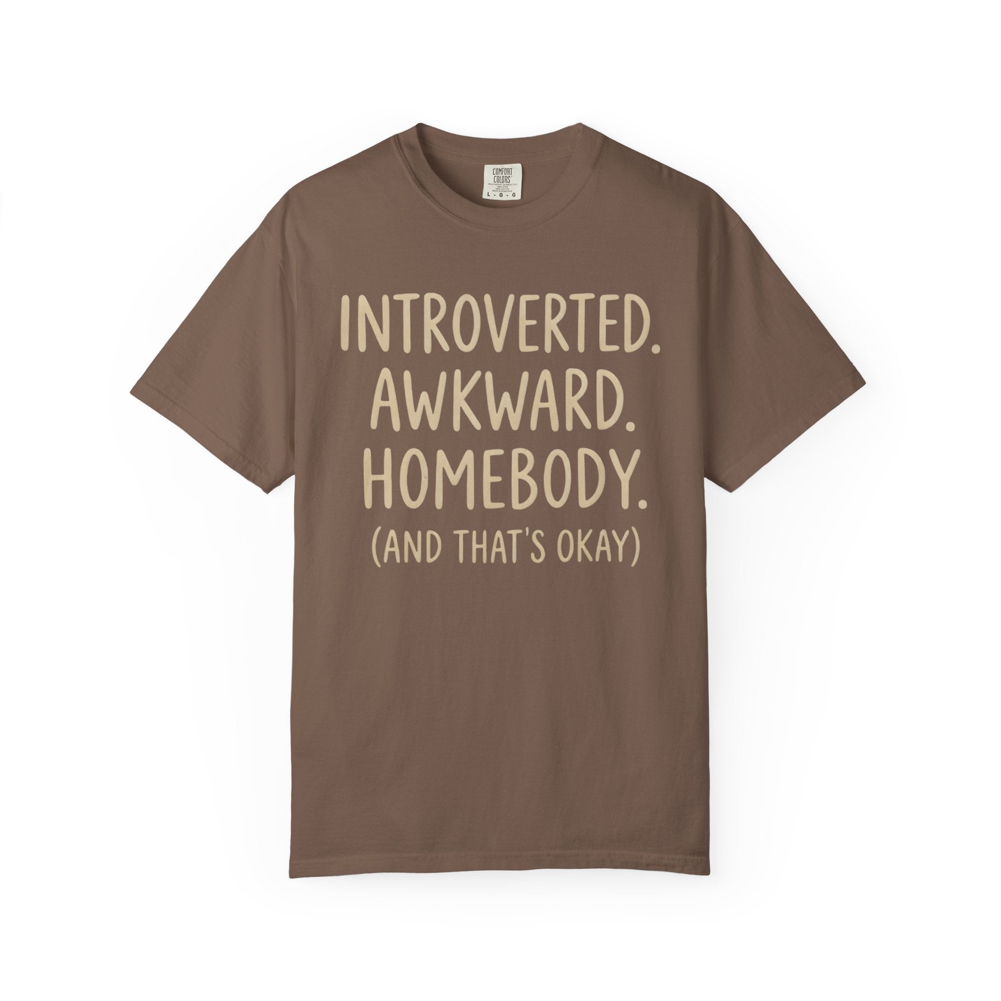 Introverted. Awkward. Homebody. T-Shirt