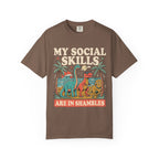 Social Skills Are In Shambles Dinosaur T-Shirt