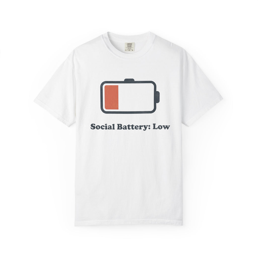 Social Battery Low T-Shirt
