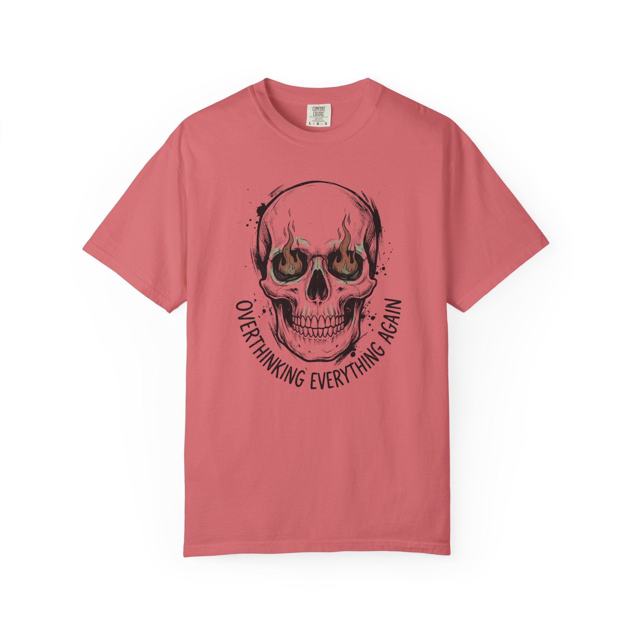 Overthinking Everything Skull T-Shirt