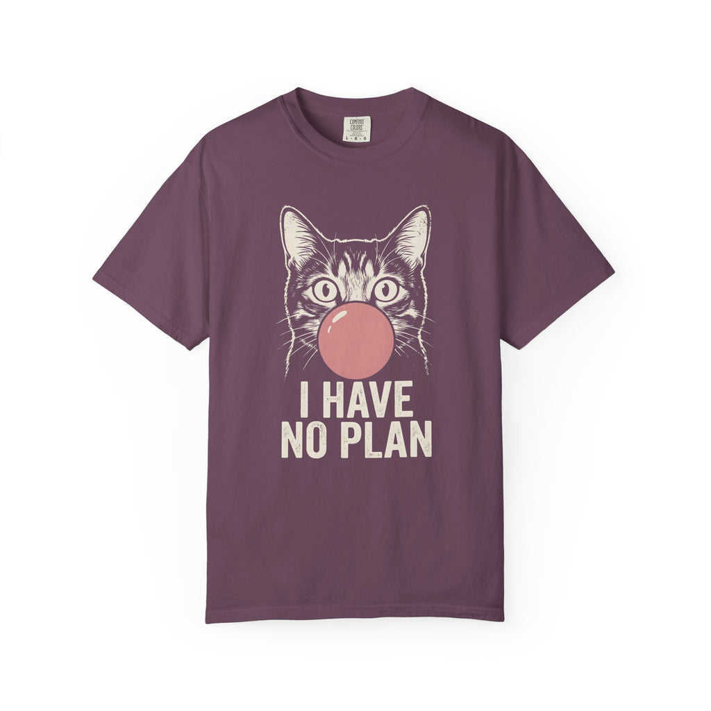 I Have No Plan Cat T-Shirt