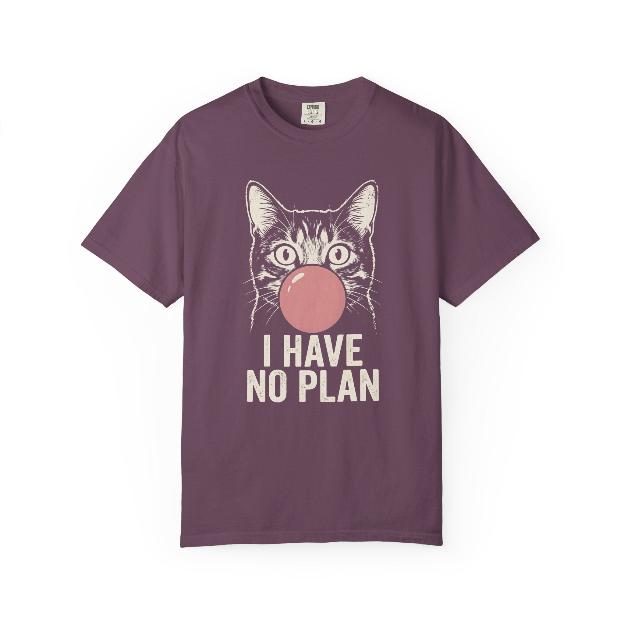 I Have No Plan Cat T-Shirt
