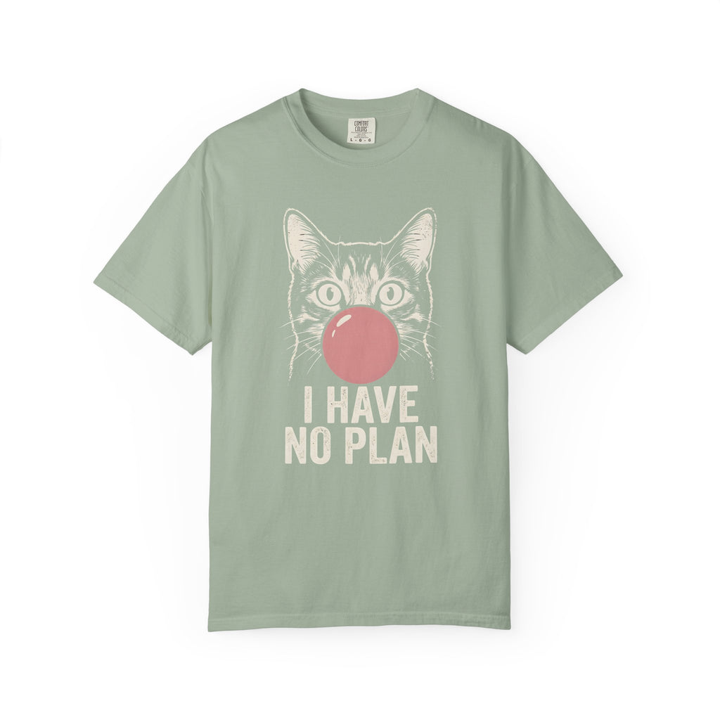 I Have No Plan Cat T-Shirt