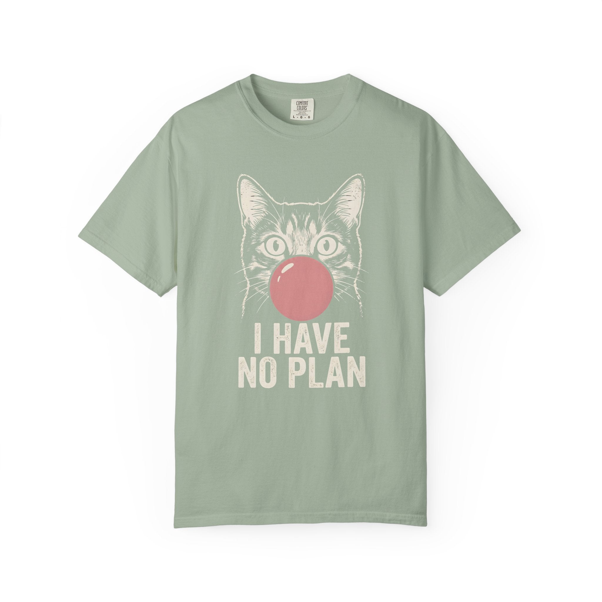 I Have No Plan Cat T-Shirt
