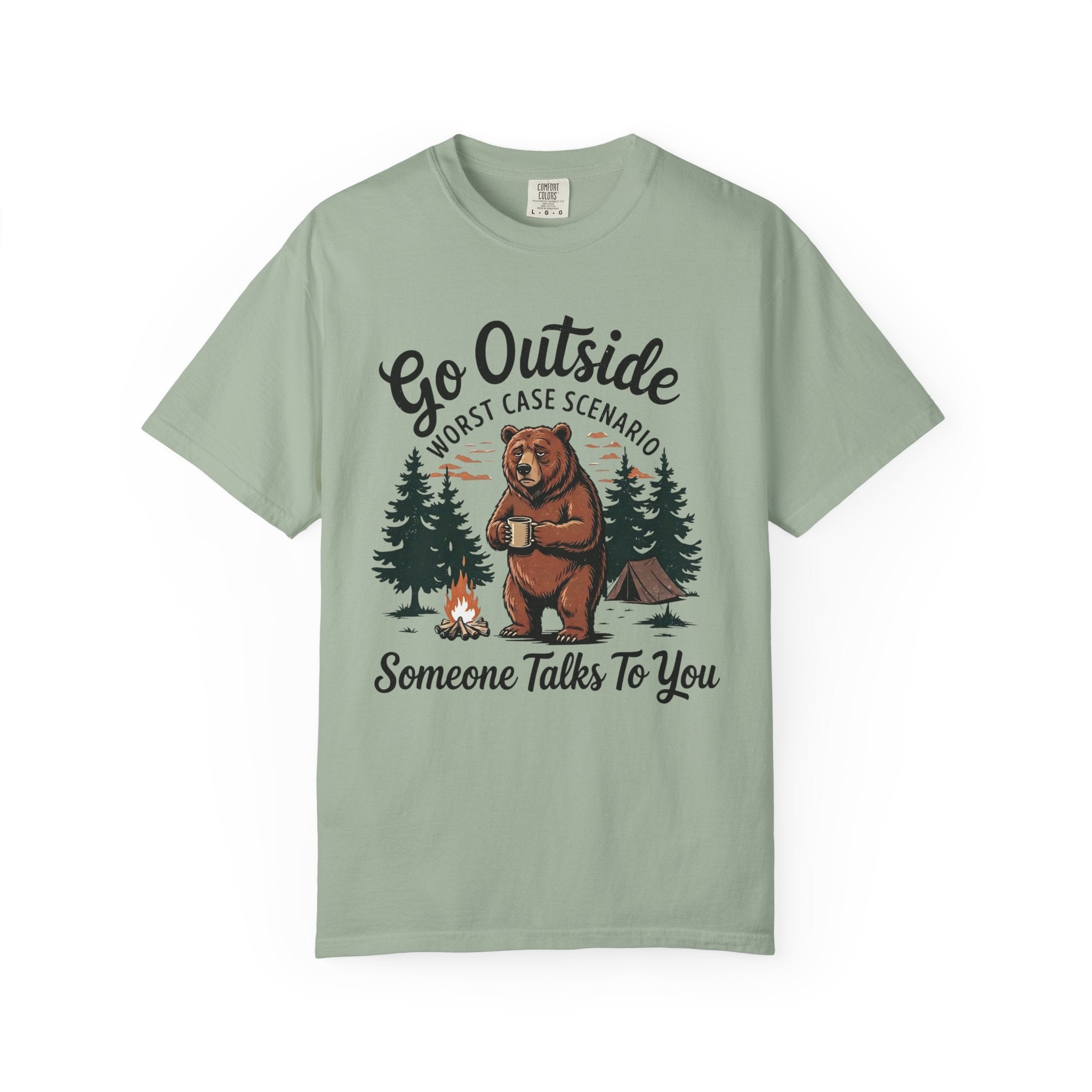 Go Outside Bear T-Shirt