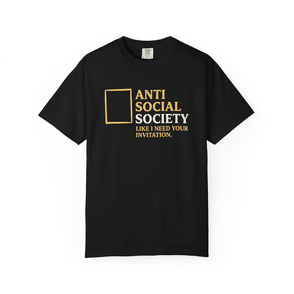 Anti-Social Society T-Shirt