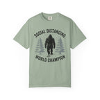 Bigfoot Social Distancing Champion T-Shirt