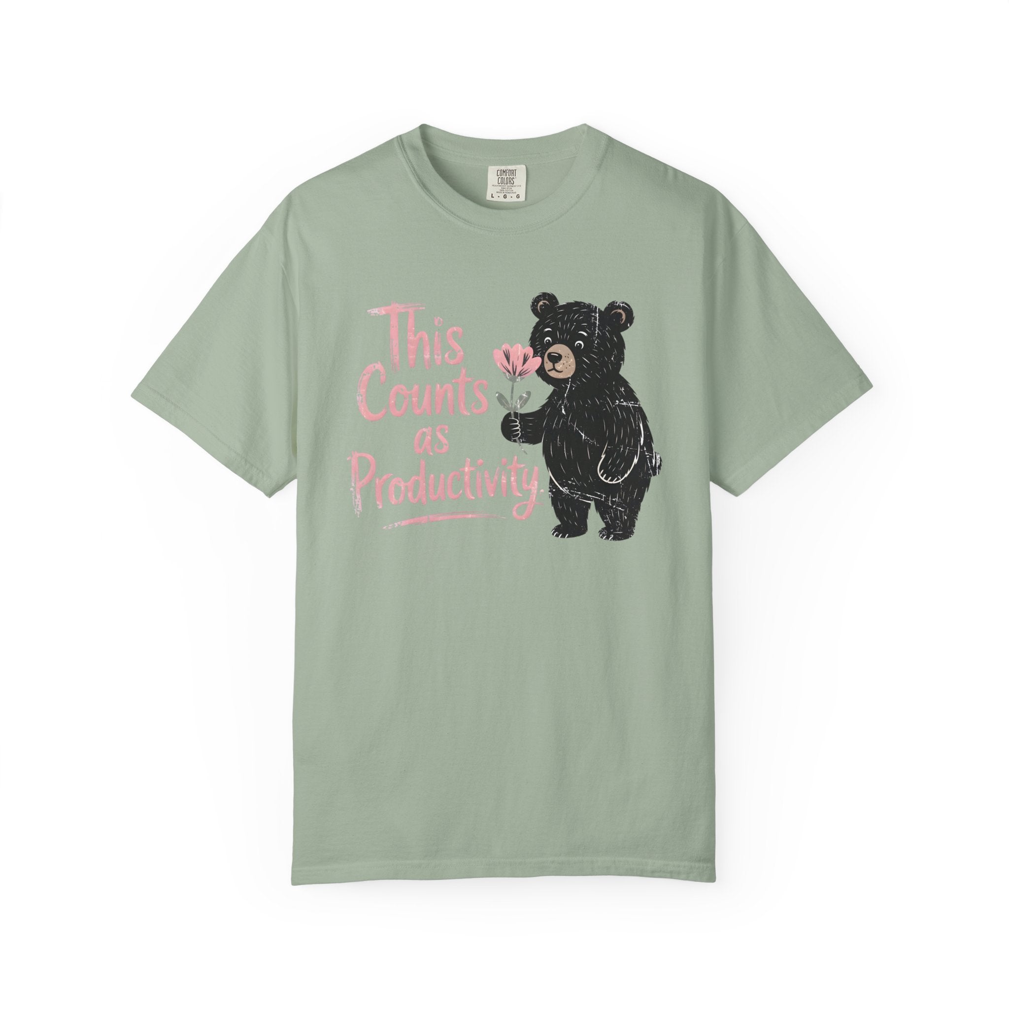 This Counts as Productivity Bear T-Shirt