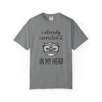 I Already Corrected It Owl T-Shirt