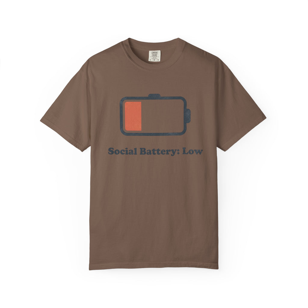 Social Battery Low T-Shirt