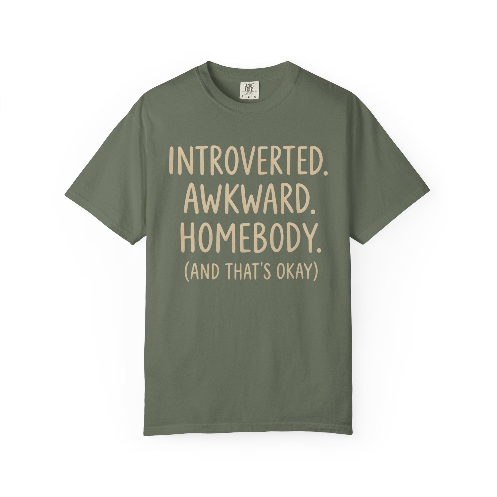 Introverted. Awkward. Homebody. T-Shirt
