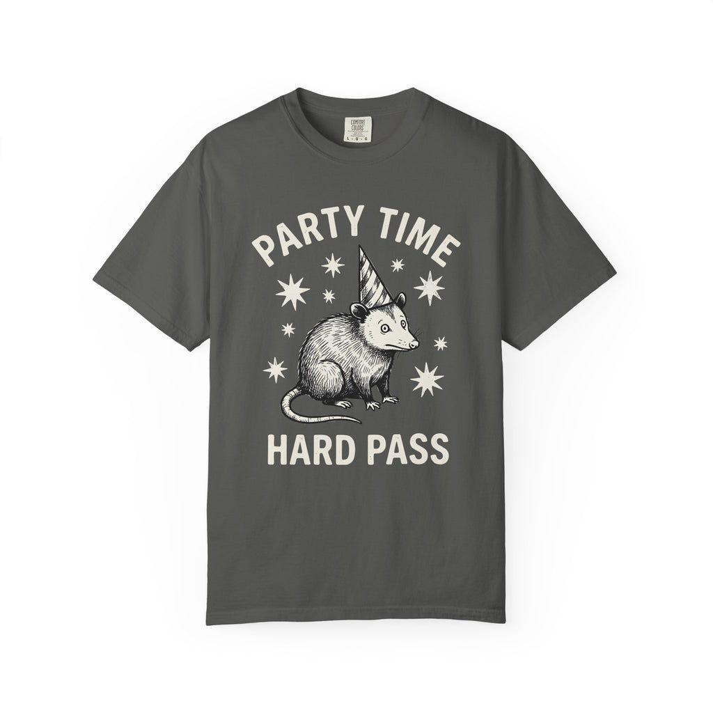 Party Time Hard Pass Opossum T-Shirt