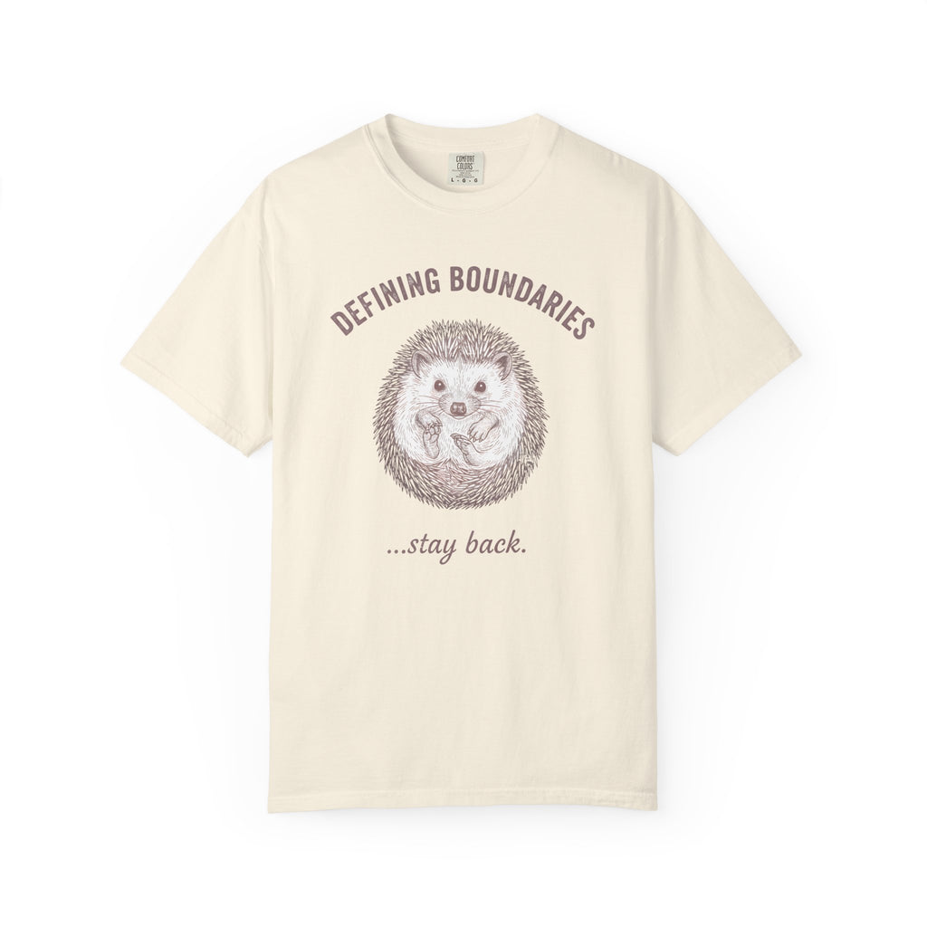 Defining Boundaries Hedgehog T-Shirt